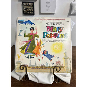 The Story and Songs from Walt Disney's Mary Poppins LP Storybook *